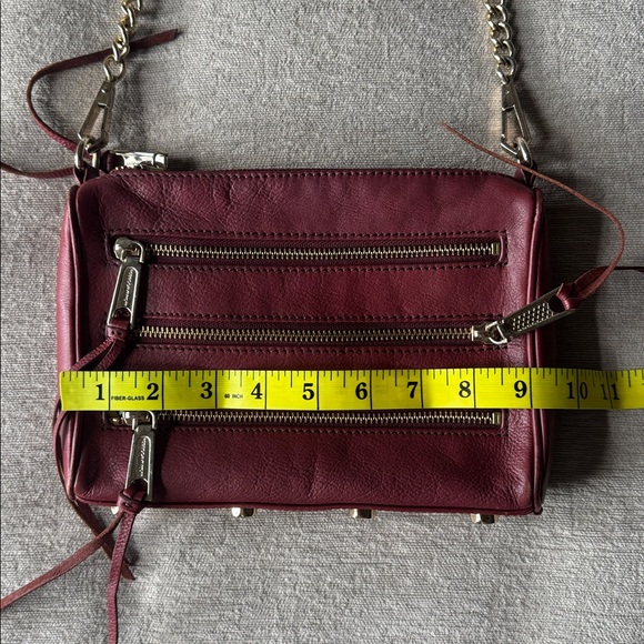 Rebecca Minkoff Red Crossbody Chain Purse Bag - Picture 11 of 13